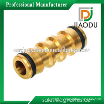 Brass Two Way Garden Hose Quick Connector